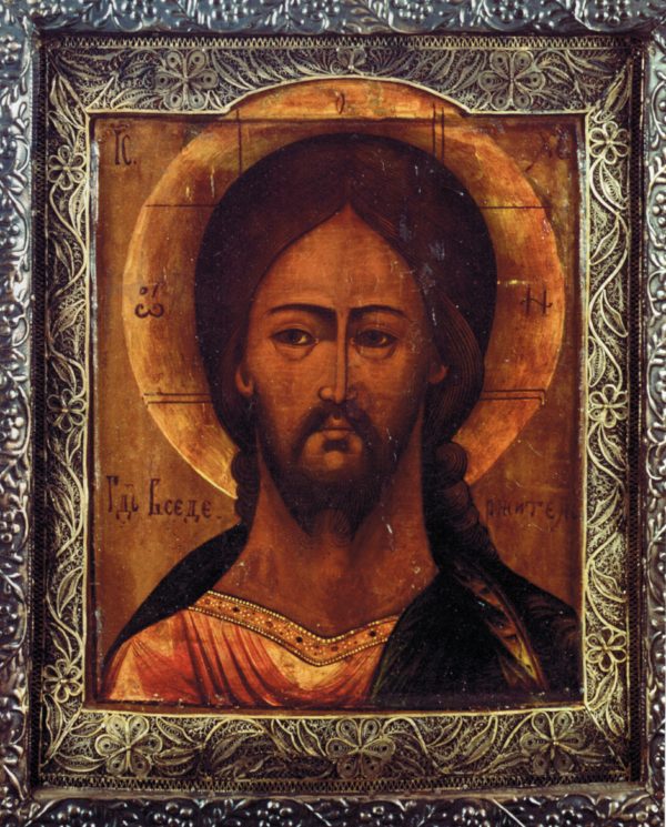 Restoration: Icon The Face of Christ with ‘Fiery Eyes’ – Michigan ...